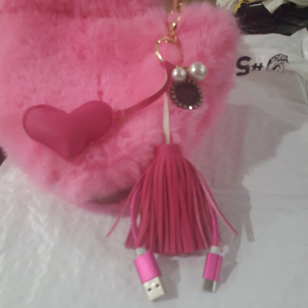 Pink Charms Keychain - Picture 9 of 9